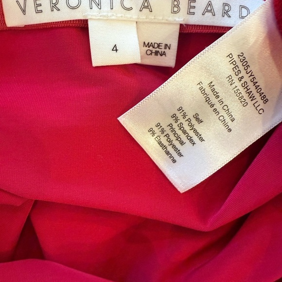 Veronica Beard Vibrant Fuchsia Pink Top - Picture 9 of 11